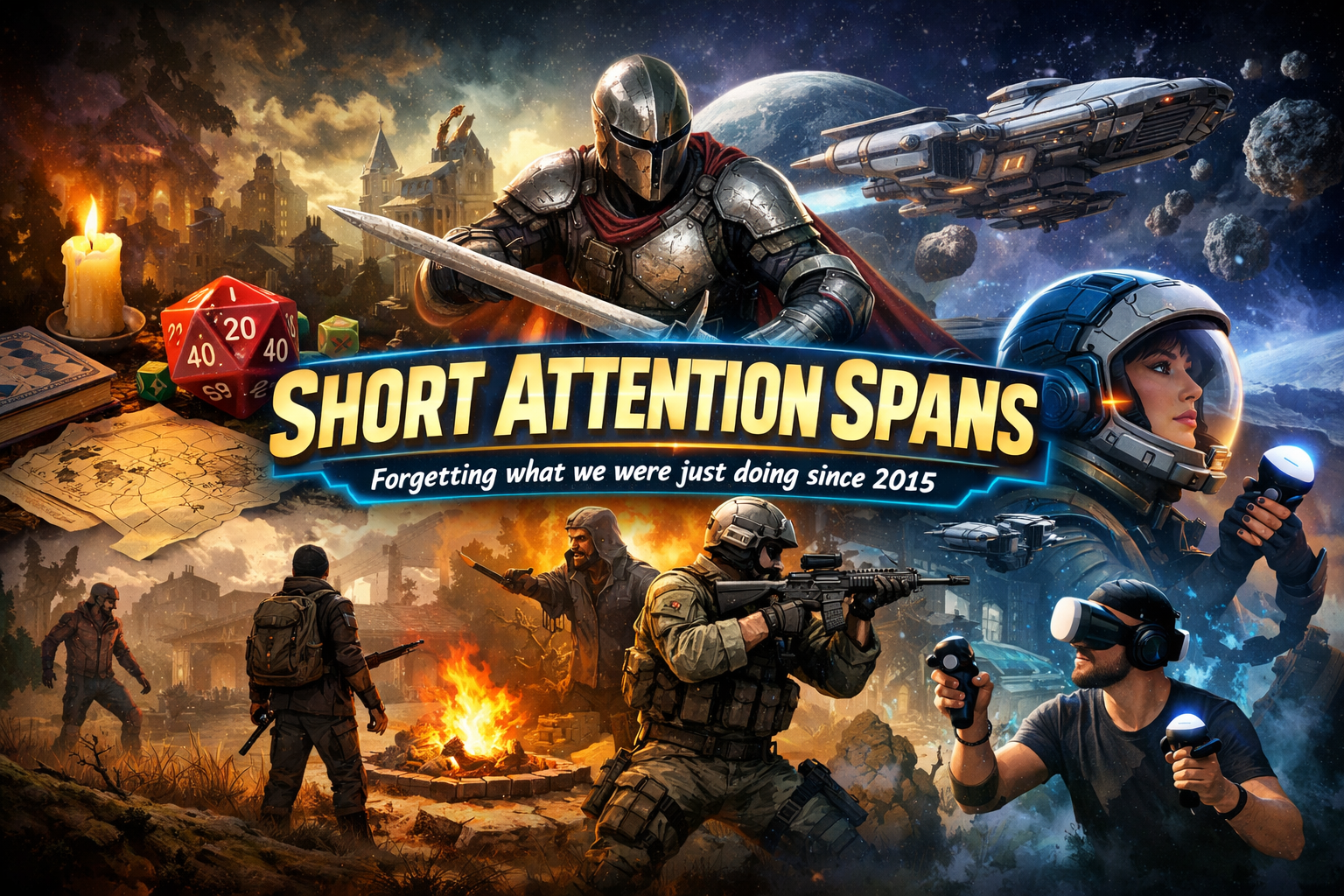 Short Attention Spans — a gaming community